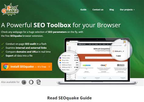 seo quake add on|SEOquake for Edge .